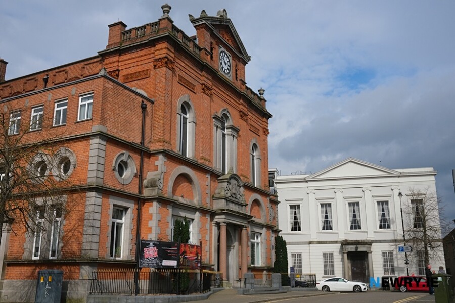 The Sean Hollywood Arts centre is to be demolished to facilitate the building of a new theatre/ conference centre. Photograph: Columba O'Hare/ Newry.ie 