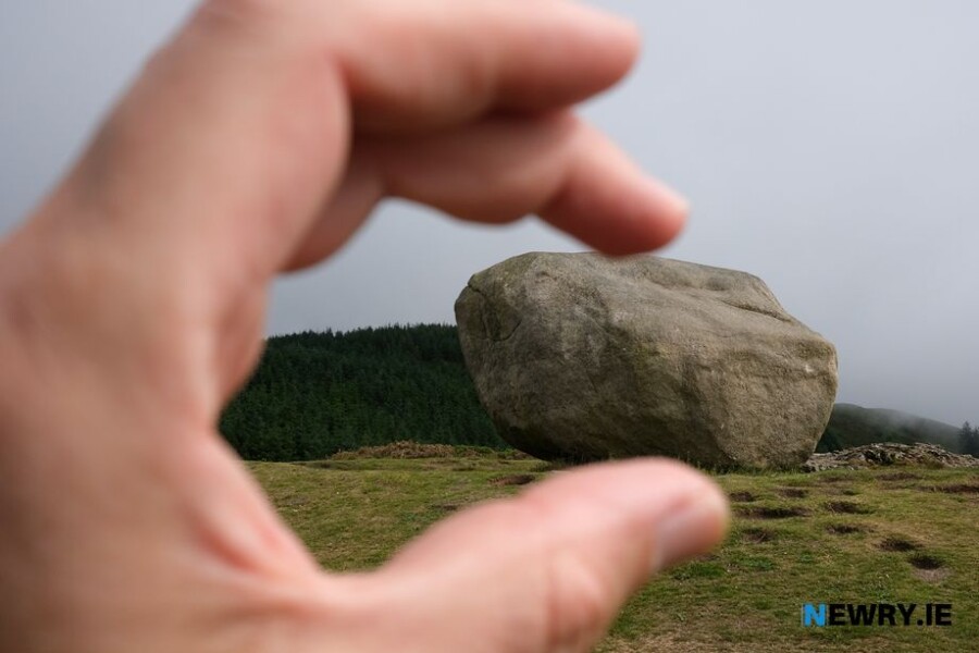 The Cloughmore Stone in Rostrevor is just one of the popular tourist attractions locally. Photograph: Columba O'Hare/ Newry.ie 