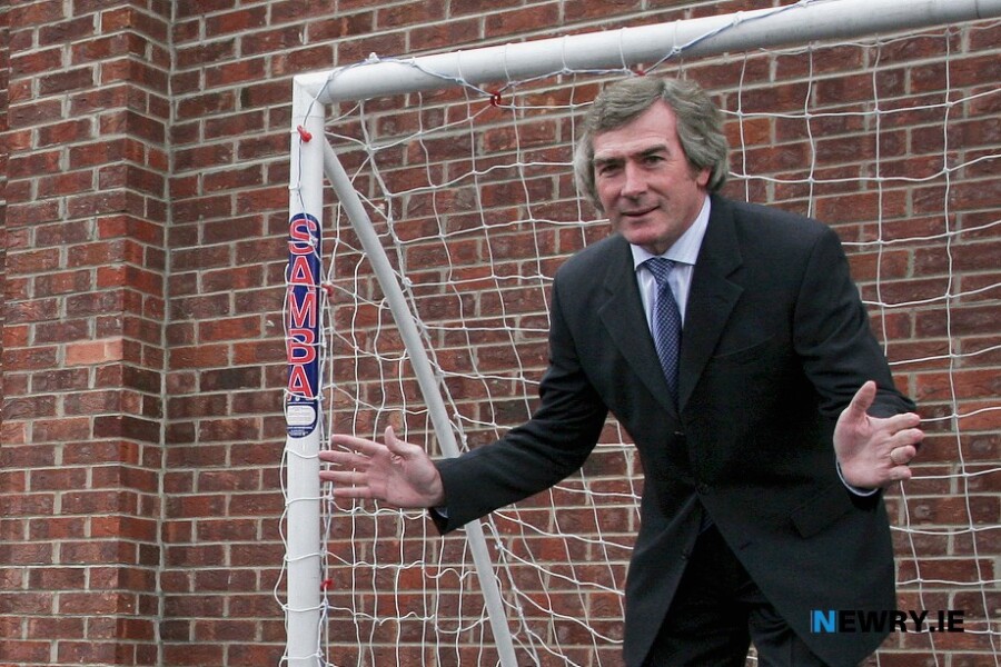 Pat Jennings. Photograph: Columba O'Hare/ Newry.ie 