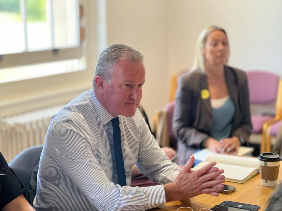 Conor Murphy MLA.