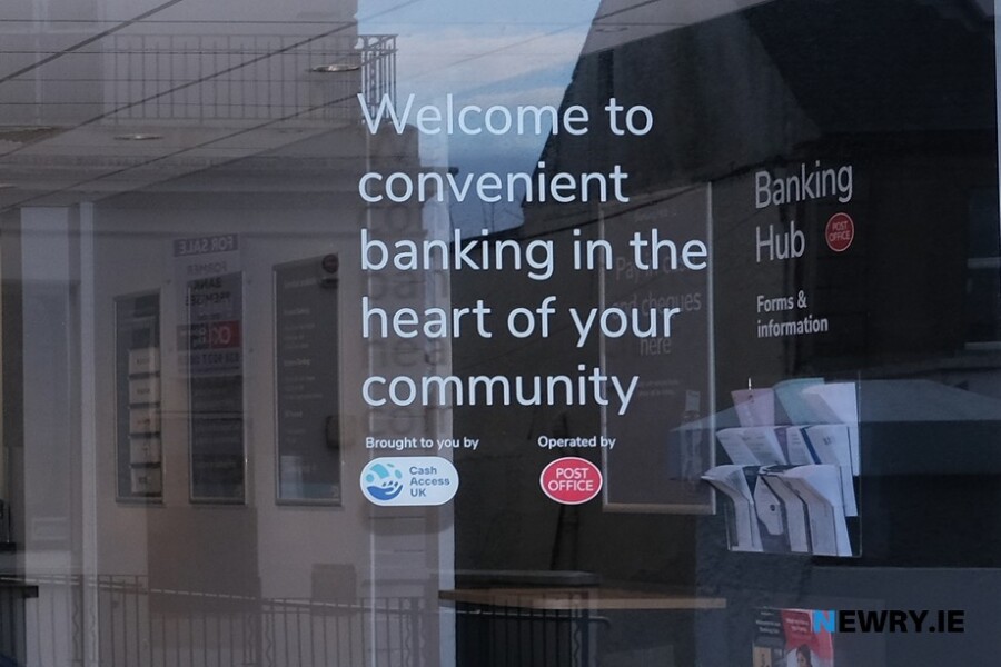 The new Kilkeel Banking Hub opens in the town tomorrow 6 December. Photograph: Columba O'Hare/ Newry.ie 