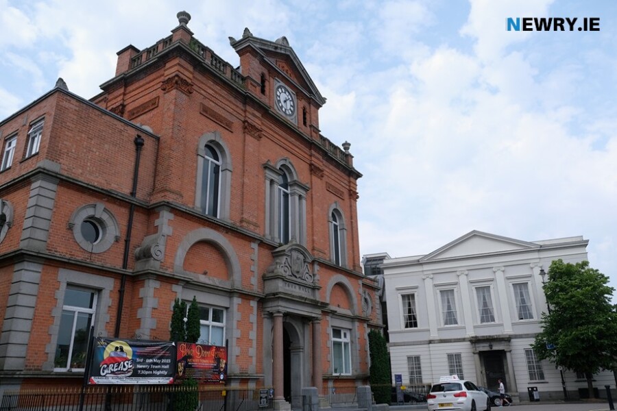 Newry Town Hall. Photograph: Columba O'Hare/ Newry.ie 