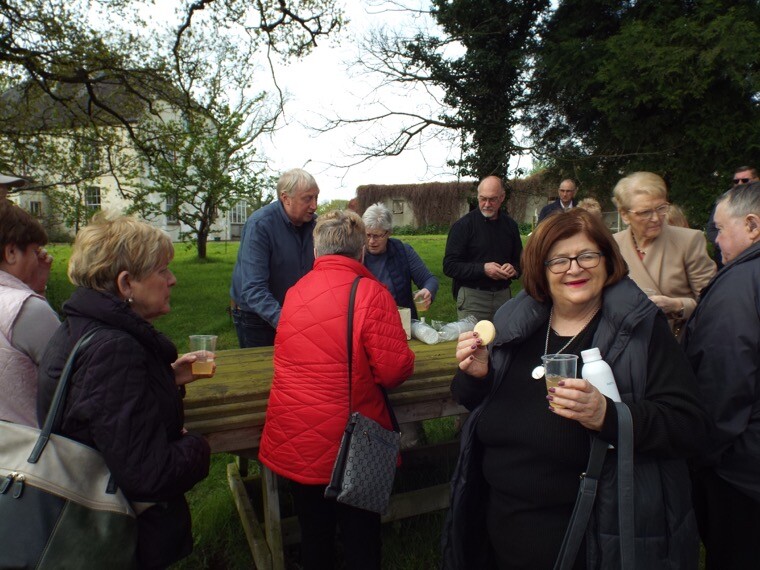 Bessbrook Young at Heart group enjoying the Cider tour
