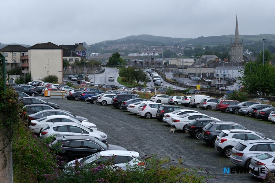 The currently free North Street car park in Newry. Photograph: Columba O'Hare/ Newry.ie 