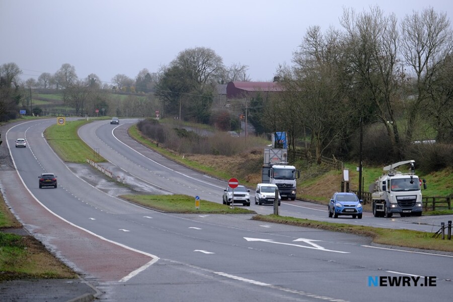 The A1 at Loughbrickland. Photograph: Columba O'Hare/ Newry.ie 