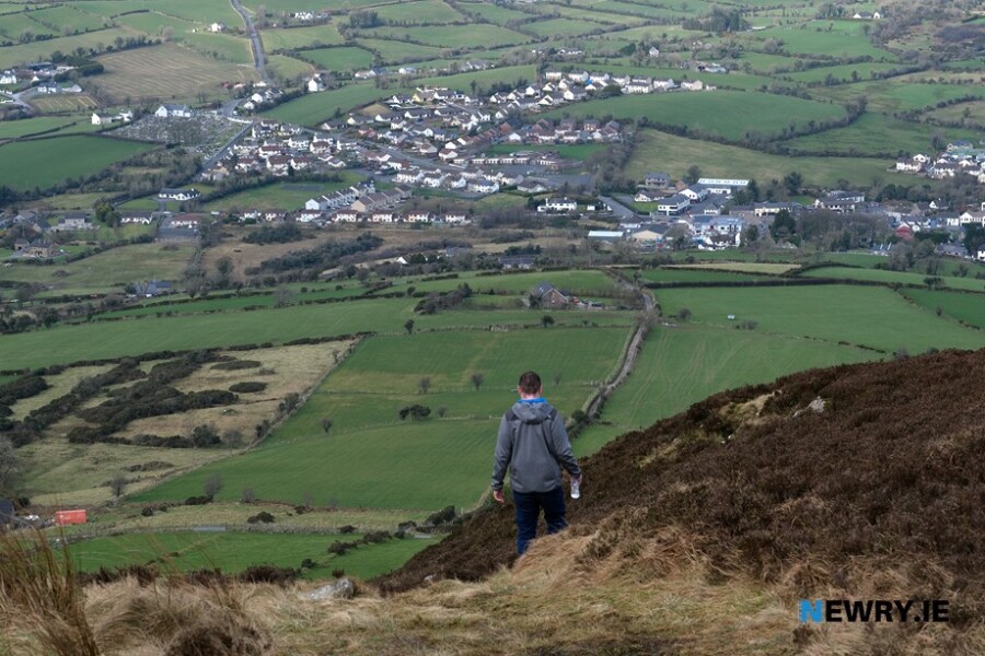 Sliabh gCuircin/ Camlough Mountain. Photograph: Columba O'Hare/ Newry.ie 