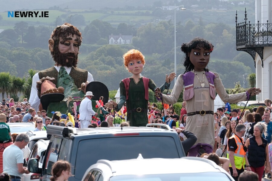 Wake the Giant festival in full swing at Warrenpoint. Photograph: Columba O'Hare/ Newry.ie 