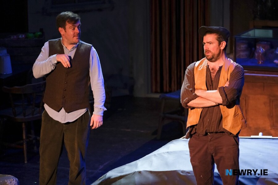 Newpoint Players will perform The Cripple of Inishmaan once again on Thursday 30 November in Newry Town Hall. Photograph: Columba O'Hare/ Newry.ie 