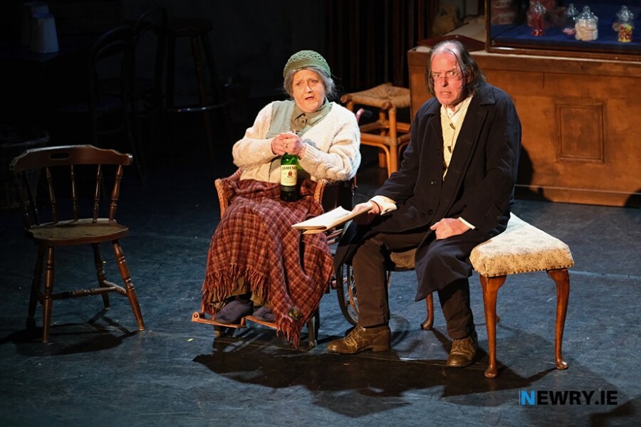 Newpoint performing The Cripple of Inishmaan back in October. Photograph: Columba O'Hare/ Newry.ie 