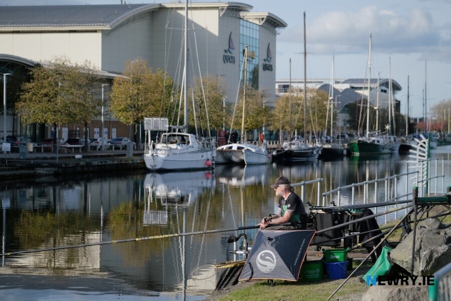 The scenic Albert Basin in Newry was the perfect backdrop to the National Coarse Fishing Federation of Ireland Celtic Cup angling competition. Photograph: Columba O'Hare/ Newry.ie 