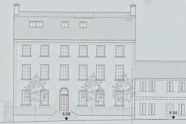 The proposed new build.