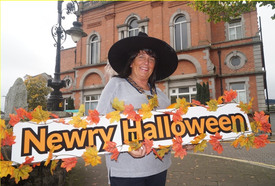 Newry, Mourne and Down District Council Chairperson, Councillor Valerie Harte invites everyone to experience Halloween in Newry on Friday 27 October.