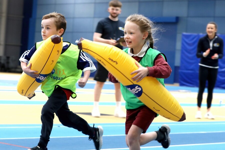 A call has gone out to schools across the country from Olympian sprinter David Gillick who has joined forces with Fyffes in a quest to find ‘Ireland’s Fittest School 2025’. Photograph: Justin MacInnes