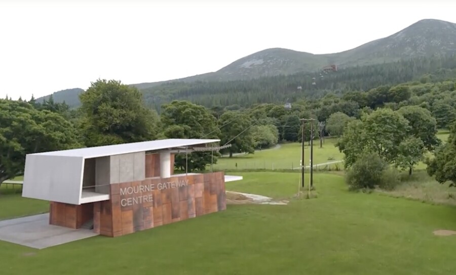 A still from a video on the Mourne Gateway Project