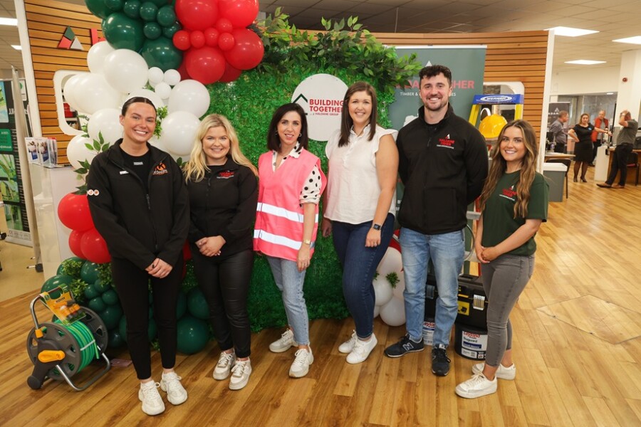 Local builders’ merchant Haldane Fisher recently opened its Newry showroom doors to welcome nearly 300 self-builders to its ‘Building Together’ event, showcasing the knowledge and techniques needed for self-build success. Those in attendance had the chance to speak to Haldane Fisher experts, avail of exclusive discounts, and gain inspiration for their self-build projects.