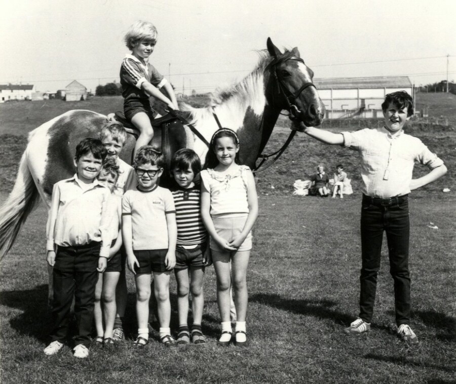 Community Sports and Field Day in Jennings Park c. late 1970s / early 1980s. Newry & Mourne Museum Collection