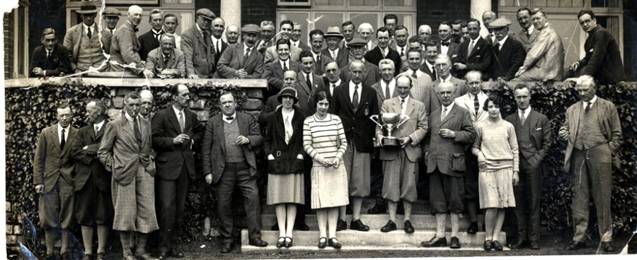 Members of Warrenpoint Golf Club pictured c.1930. Newry and Mourne Museum Collection