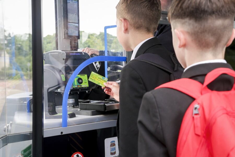 New Tap to Travel passes will be in place from start of the new school term.