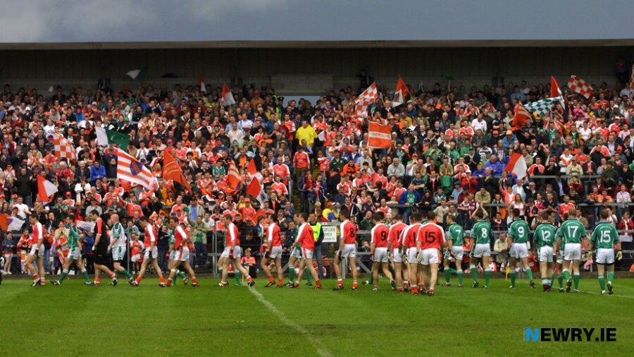 Armagh took on Limerick in Round 4 of the All Ireland Football Championship Qualifiers 20 July 2003 at Dr Hyde Park, Roscommon. Photograph: Columba O'Hare/ Newry.ie