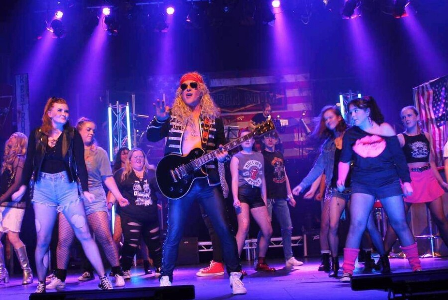 Rock of Ages on opening night.