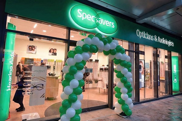 One of the new Specsavers stores upgraded by Gray Design.