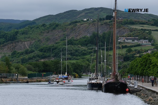 This sight in the Albert Basin could easily be a thing of the past if the DfI have their way with a fixed bridge over Newry Ship Canal. Photograph: Columba O'Hare/ Newry.ie