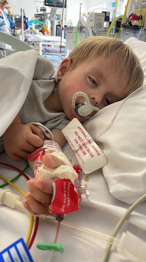 Three year old Olly is in desperate need of a Kidney transplant.