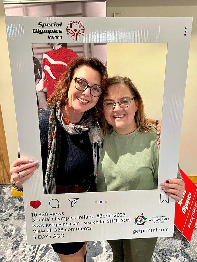 Sonya Ferris and Michelle Meehan are raising funds for Special Olympics Ireland.
