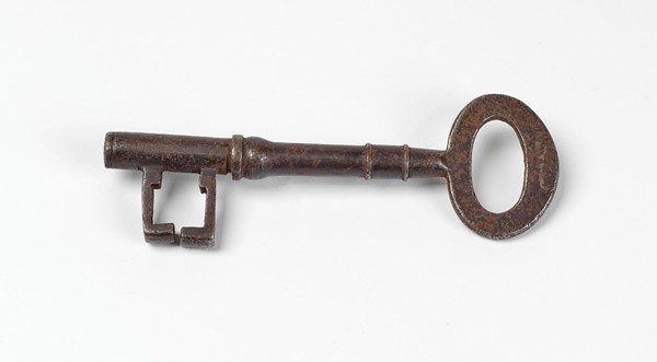 Key used in Newry Workhouse. Newry and Mourne Museum Collection