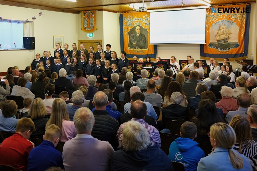 Pictured at the Coronation celebration concert in Newry Orange Hall. Photograph: Columba O'Hare/ Newry.ie 