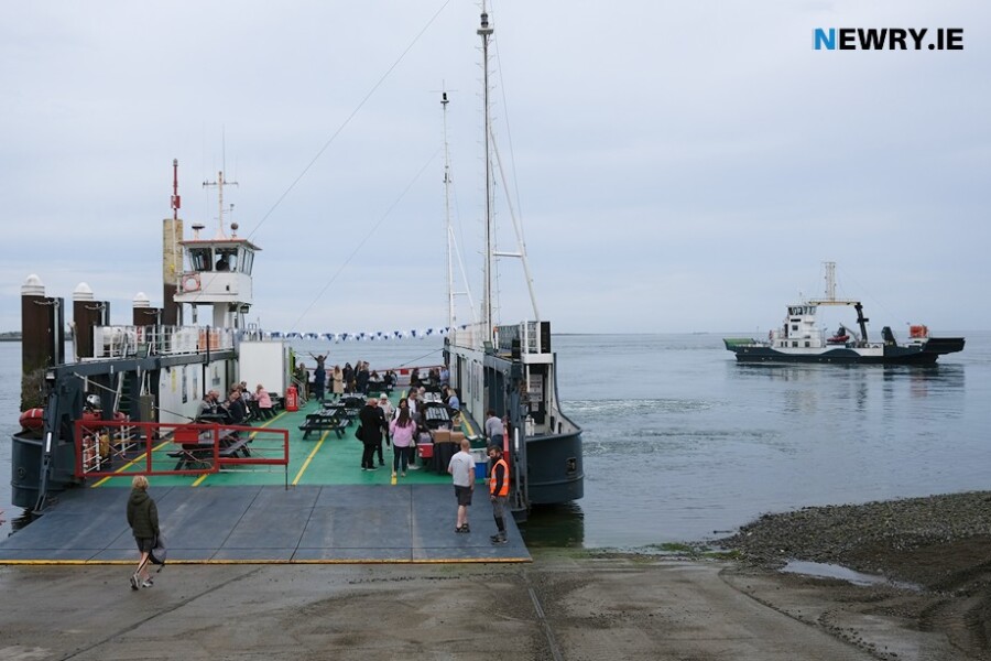 The Cross Border Business Cruise on the Carlingford Lough Ferry. Photograph: Columba O'Hare/ Newry.ie 