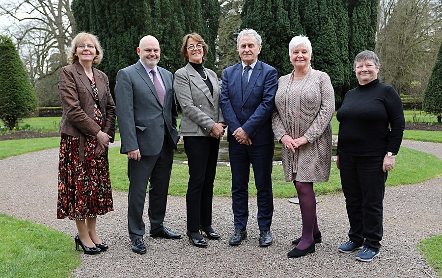 Pictured are International Fund for Ireland board members at their recent Board meeting in Monaghan   