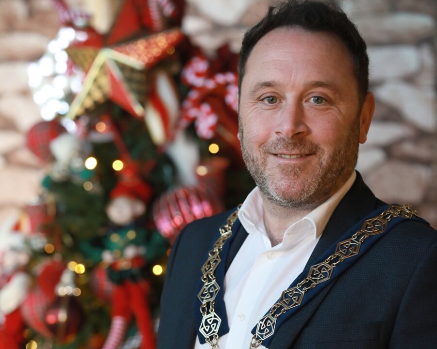 Cllr Pete Byrne, Chairperson, Newry, Mourne and Down District Council 