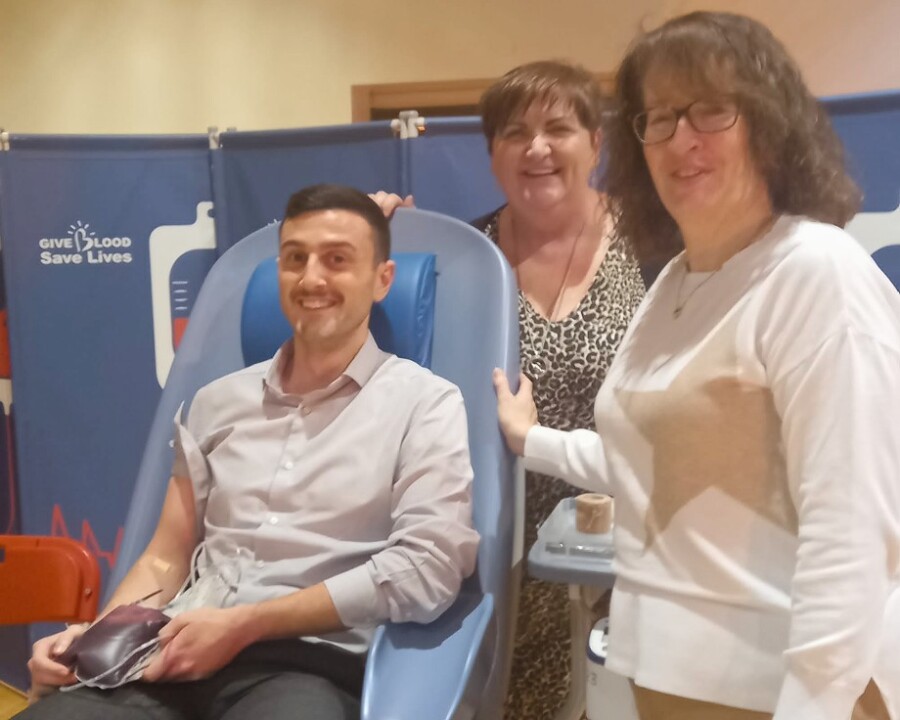 1000 units of blood haven been donated since the Ryan Cinnamond - Giving is Living Blood Drive.