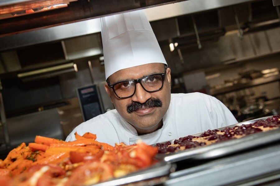 The Hospitality Academy participant Richard Xavier