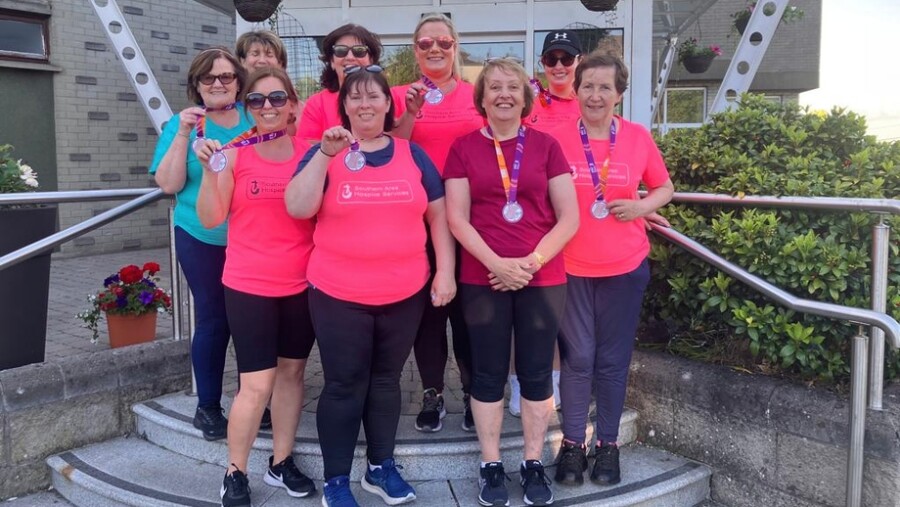 The amazing Hospice nursing staff who never miss a year.