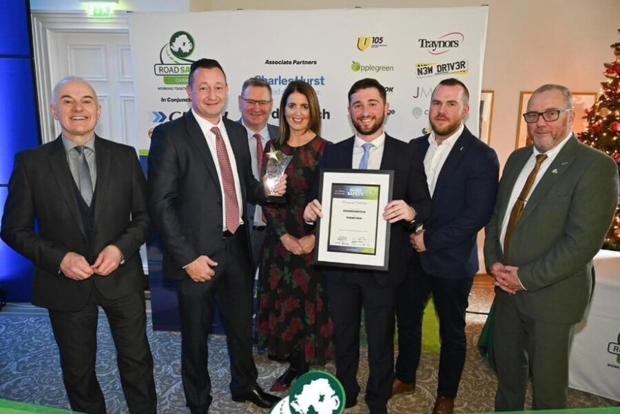 Frank Mitchell (Broadcaster and Journalist), Jim Finnegan (CEO of Pocket Box), Jonathan McKeown (Chairman of JMK Solicitors), Maurece Hutchinson (Managing Director of JMK Solicitors), Naser Dajani-Keenan (Business Development Manager of Pocket Box), Michael McLaughlin (CTO of Pocket Box), Davy Jackson (Chairman of Road Safe NI).