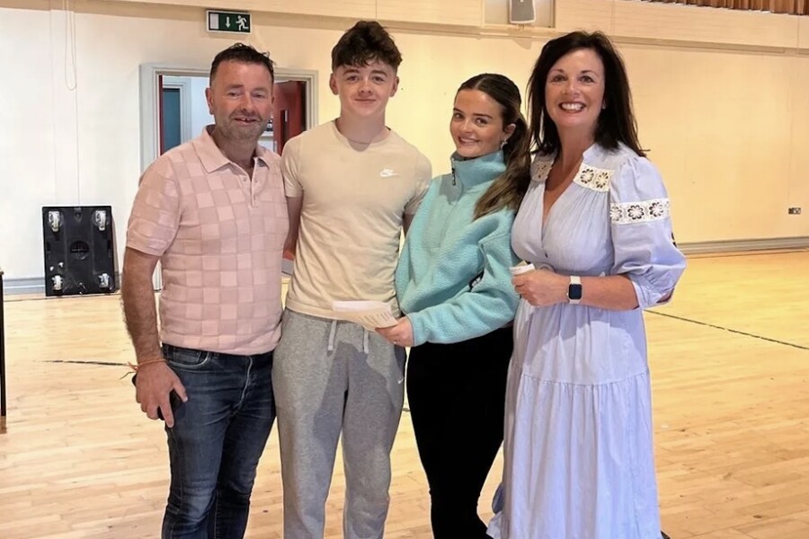 Results day at St Paul's High School