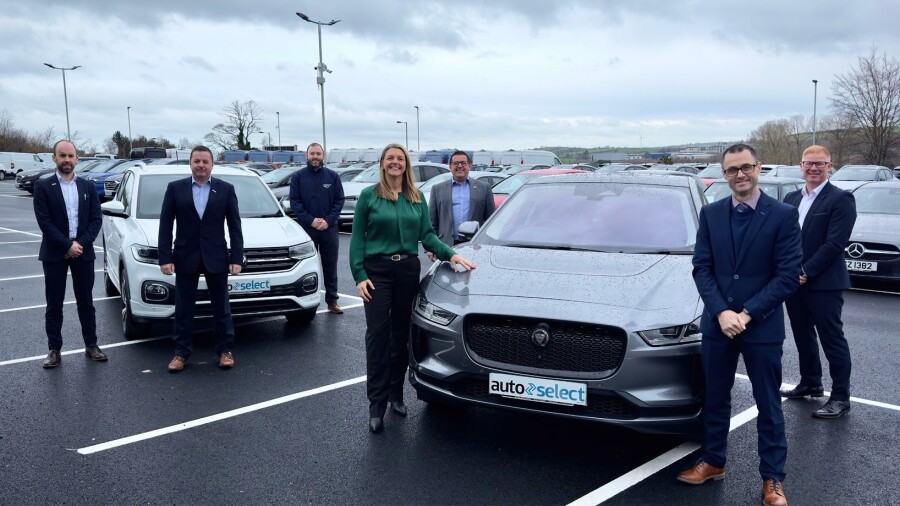 Some of the Shelbourne team at their Newry facility.