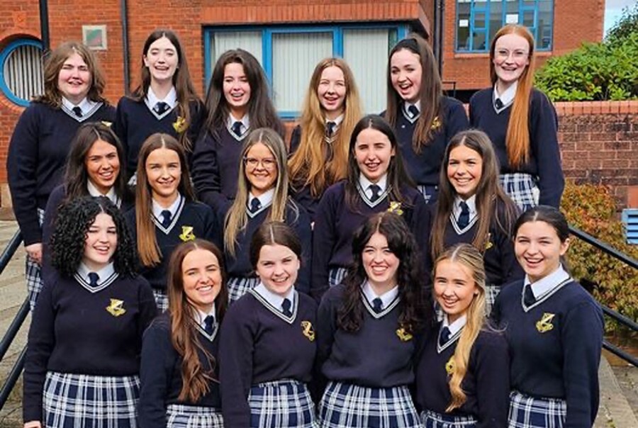 Members of Our Lady's SistersIN Leadership Programme. Missing from photograph is Aoibheann McCluskey.