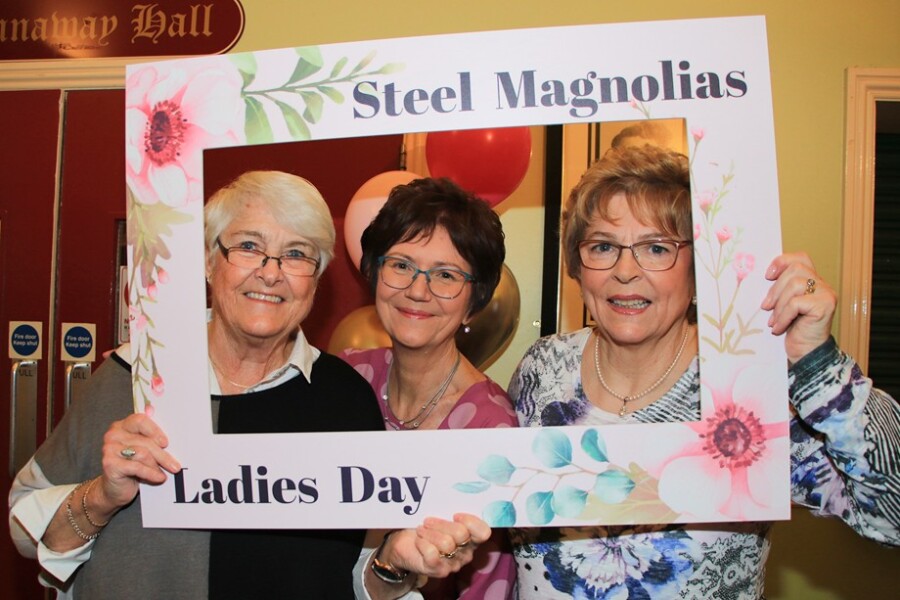 Getting ready for the Steel Magnolias play tomorrow night.