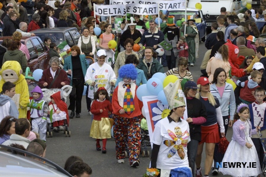 St Patrick's Day, Newry 2004. Photograph: Columba O'Hare/ Newry.ie 
