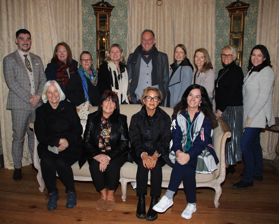 Newry, Mourne and Down Council Chairperson, Councillor Valerie Harte was delighted to welcome members from the Western USA Luxury Group who were visiting the district as part of a familiarisation trip organised by Tourism Ireland and Tourism NI.