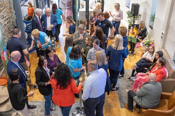 A packed Mourne Private Clinic at their launch event