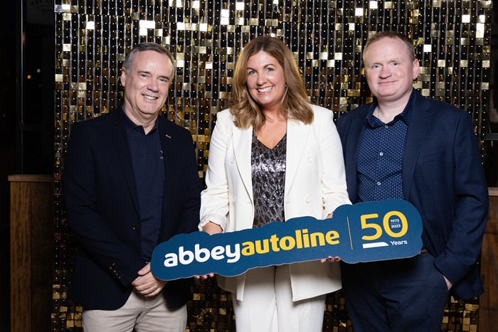 Trevor Shaw (CEO), Julie Gibbons (Managing Director) and Paul Hanna (Finance Director)