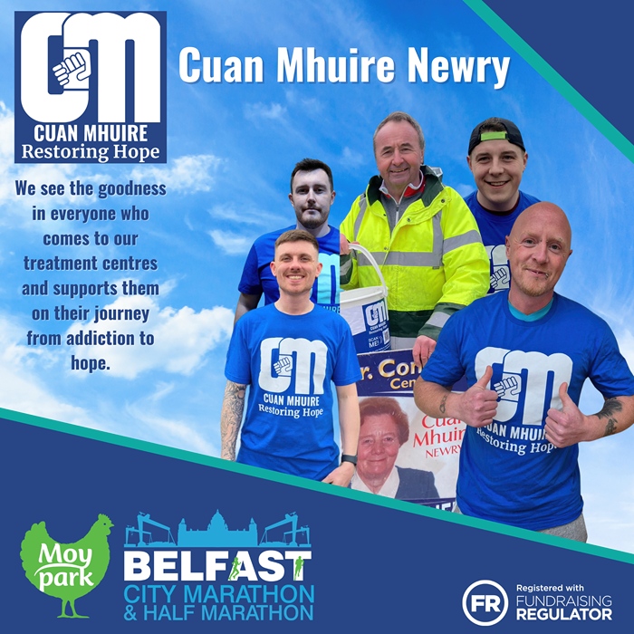 Team Newry - Pat, Matthew, Martin, Gareth and Derek.