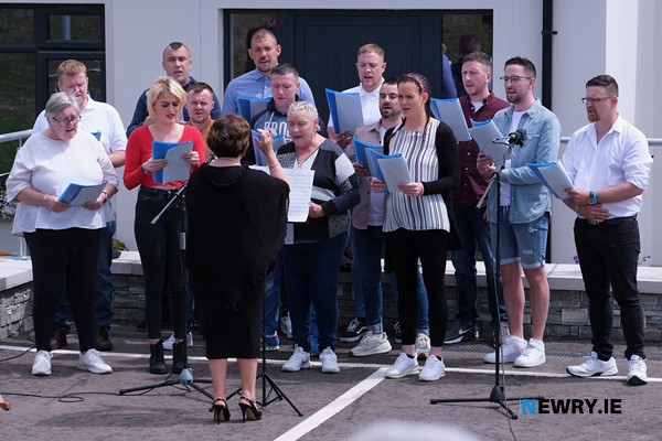 The Cuan Mhuire Choir.