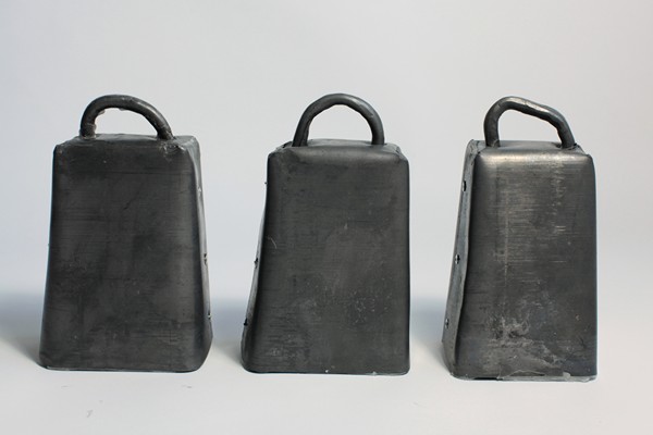 Three Silenced Bells for Hill Street, lead and wax, 2021 Currently on display in the Newry Artists Past and Present exhibition in Newry & Mourne Museum. Courtesy of Greag Mac a’ tSaoir