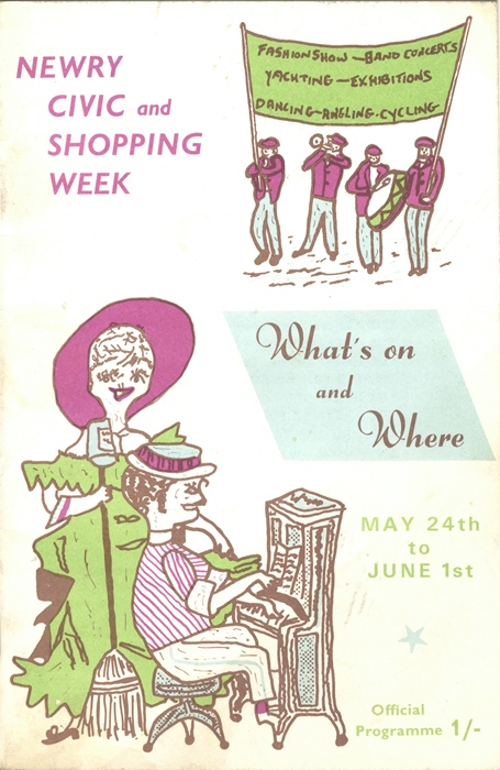 Official programme for Newry Civic and Shopping Week, 1968.  Newry and Mourne Museum Collection