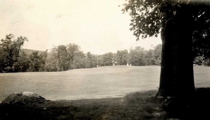 Part of the course at Warrenpoint Golf Club c.1930. Newry and Mourne Museum Collection